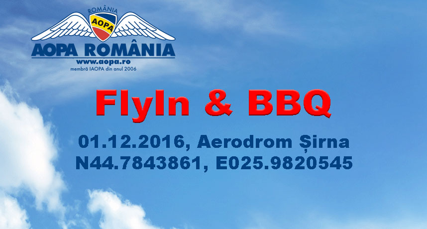AOPA Romania FlyIn & Barbeque, Sirna, 1 Decembrie 2016